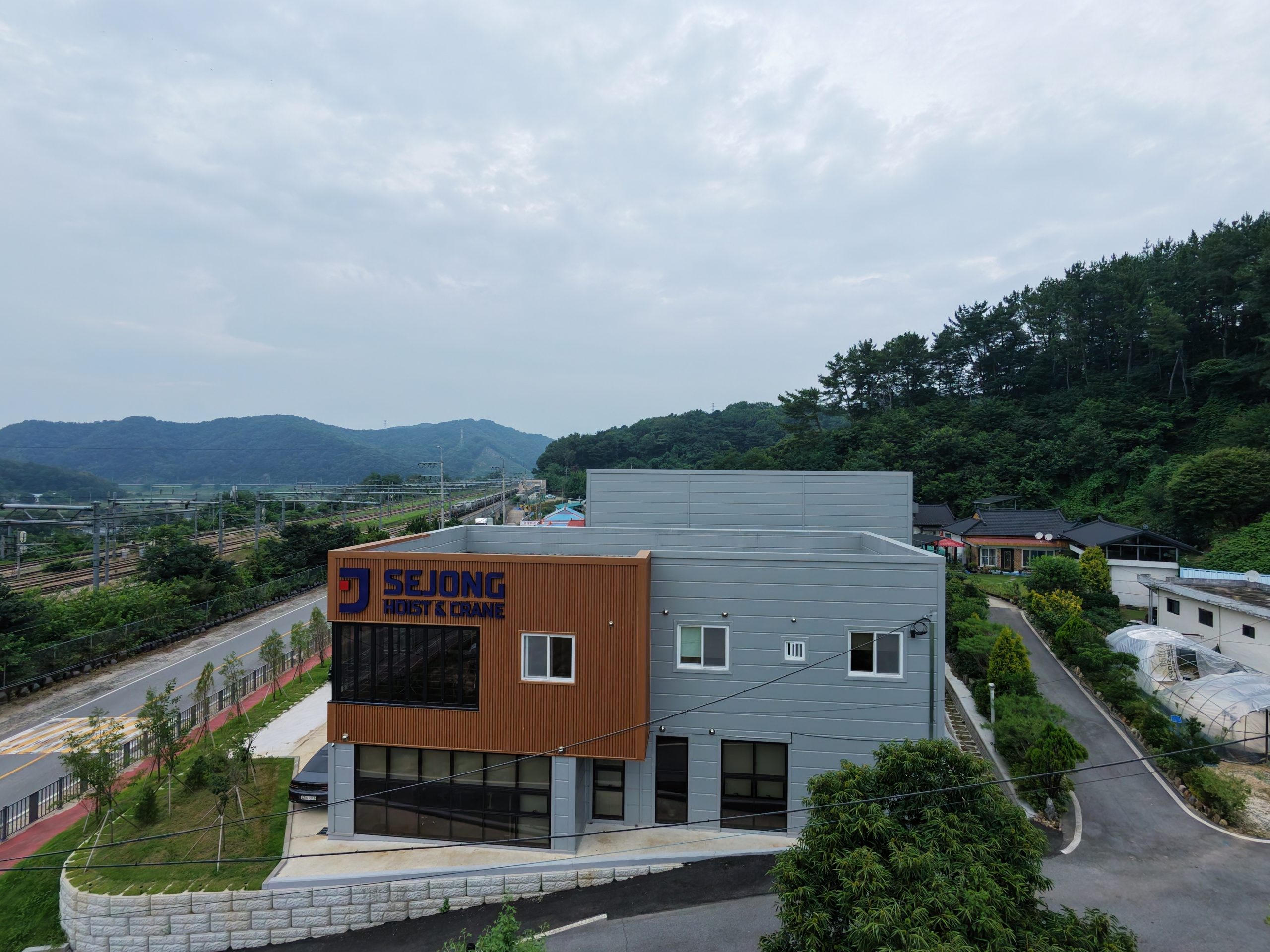 세종호이스트크레인 본사 전경